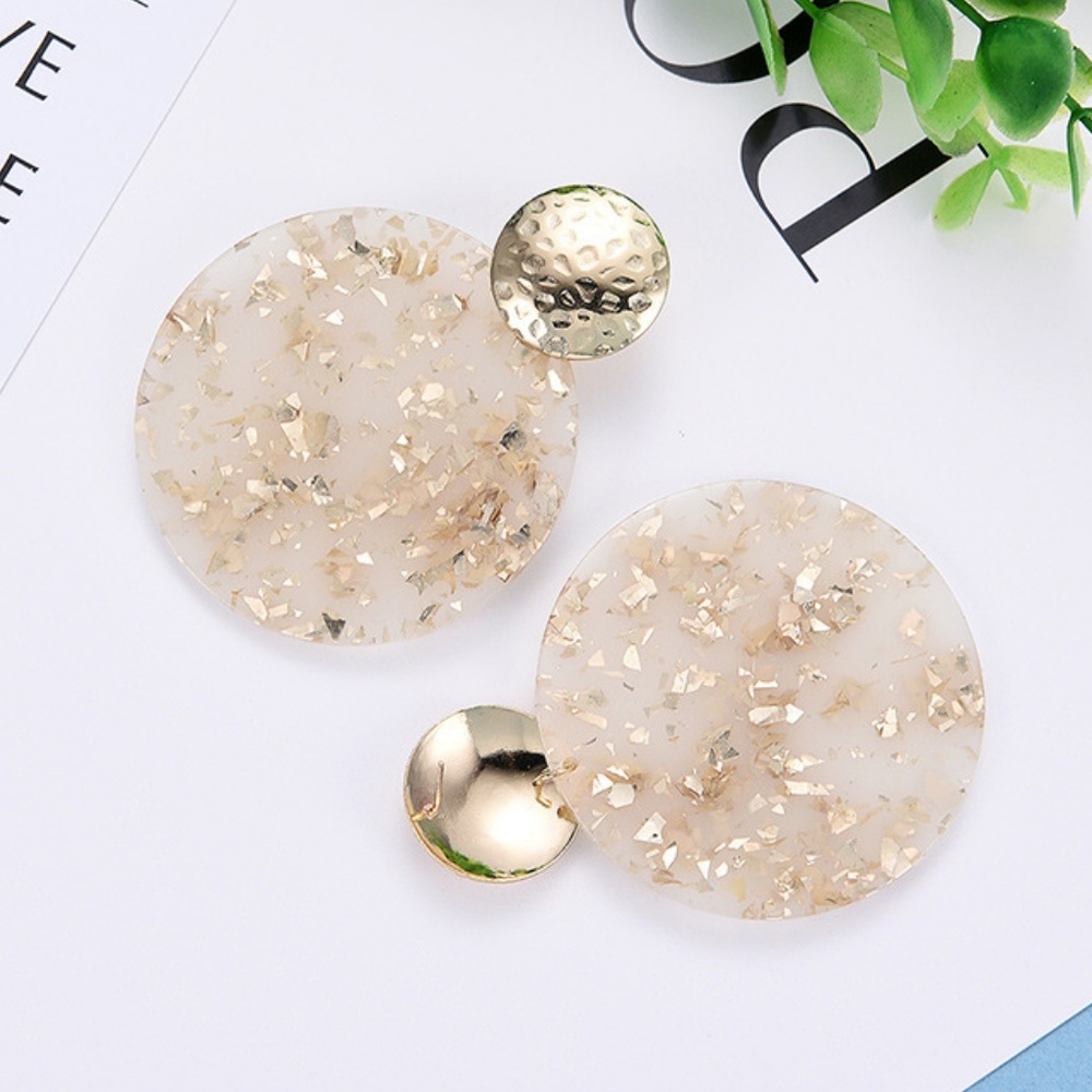 WREN | Christmas Sparkle Acrylic NYE Earrings - Picture 3 of 4